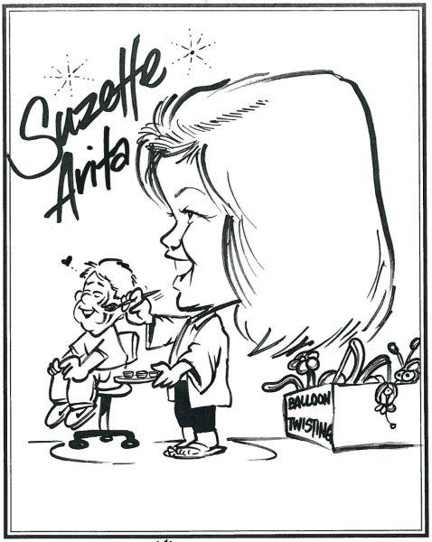 Suzette Arita Caricatures